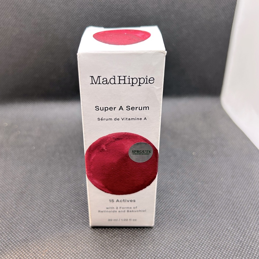 Mad Hippie Skin Care Product Vitamin A Super A Serum 1 02 fl oz/30 ml Brand NEW